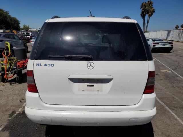 4JGAB72E5YA192744 - 2000 MERCEDES-BENZ ML 430 WHITE photo 6