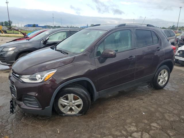 KL7CJPSB9MB357055 - 2021 CHEVROLET TRAX 1LT BROWN photo 1