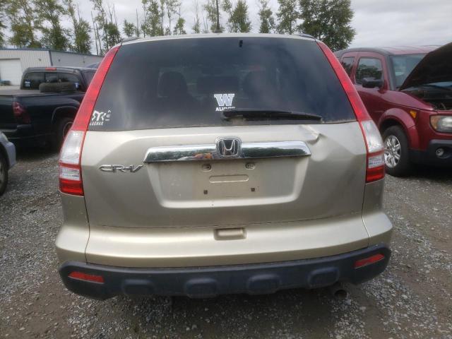 JHLRE48537C092877 - 2007 HONDA CR-V EX BEIGE photo 6