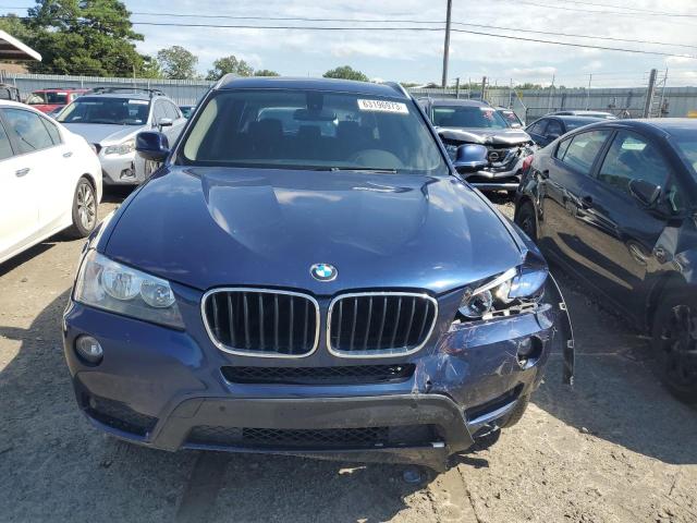 5UXWX9C52D0A08030 - 2013 BMW X3 XDRIVE28I BLUE photo 5