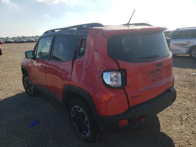 ZACCJBCT6GPC59611 - 2016 JEEP RENEGADE TRAILHAWK RED photo 3