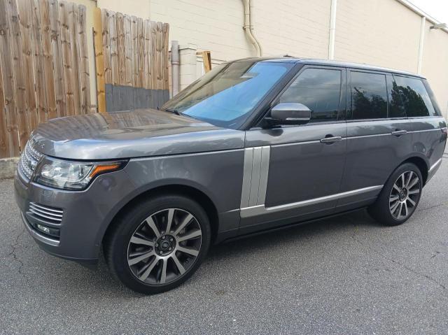 SALGV2TF1FA234753 - 2015 LAND ROVER RANGE ROVE AUTOBIOGRAPHY GRAY photo 2