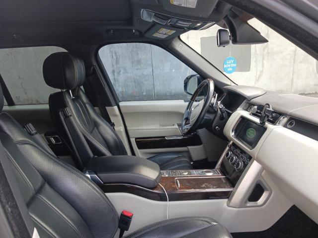 SALGV2TF1FA234753 - 2015 LAND ROVER RANGE ROVE AUTOBIOGRAPHY GRAY photo 5