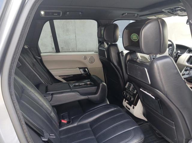 SALGV2TF1FA234753 - 2015 LAND ROVER RANGE ROVE AUTOBIOGRAPHY GRAY photo 6