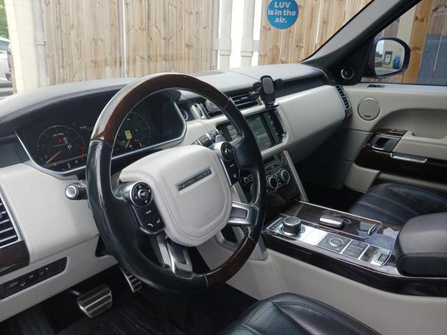 SALGV2TF1FA234753 - 2015 LAND ROVER RANGE ROVE AUTOBIOGRAPHY GRAY photo 9