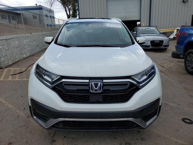 5J6RT6H92NL037362 - 2022 HONDA CR-V TOURING WHITE photo 5