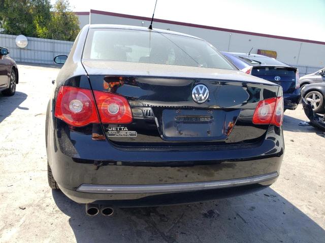 3VWGF71K47M017202 - 2007 VOLKSWAGEN JETTA BLACK photo 6