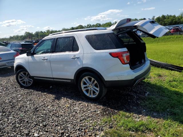 1FM5K7F82HGD86408 - 2017 FORD EXPLORER LIMITED WHITE photo 2