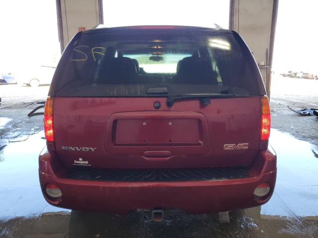 1GKDT43S892104285 - 2009 GMC ENVOY SLT RED photo 6