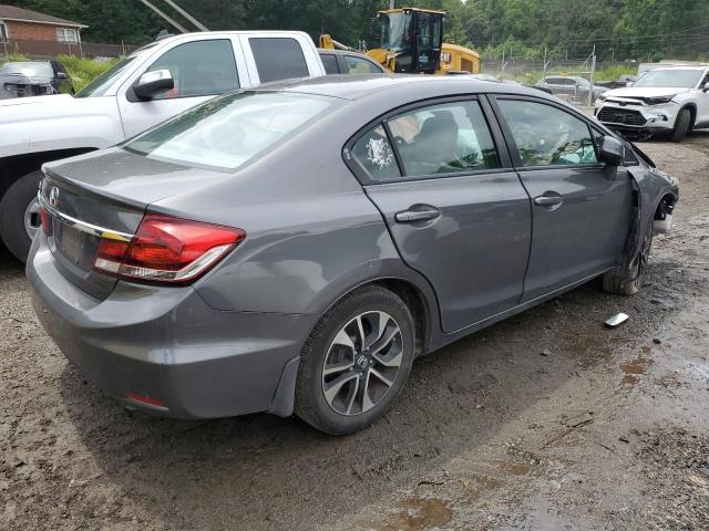 2HGFB2F96DH556418 - 2013 HONDA CIVIC EXL GRAY photo 3