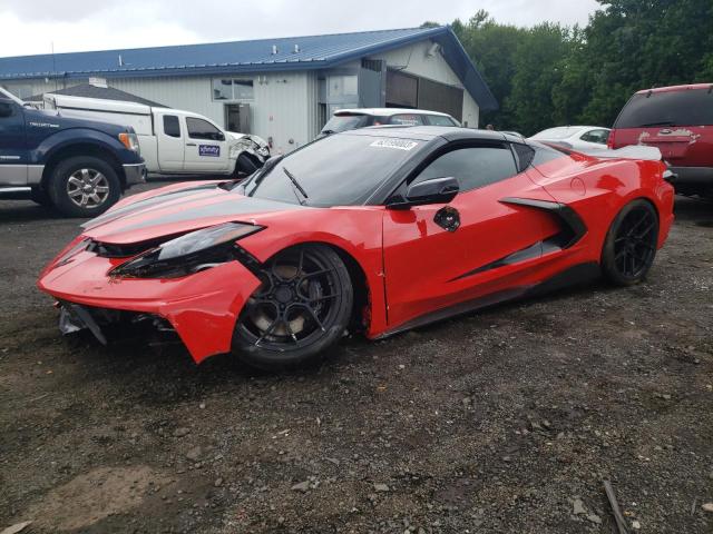 1G1Y82D49L5117385 - 2020 CHEVROLET CORVETTE STINGRAY 3LT RED photo 1