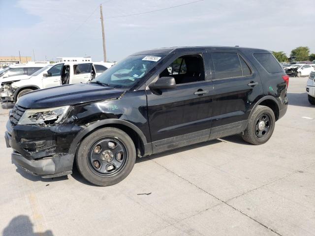 1FM5K8AR0HGB22951 - 2017 FORD EXPLORER POLICE INTERCEPTOR BLACK photo 1