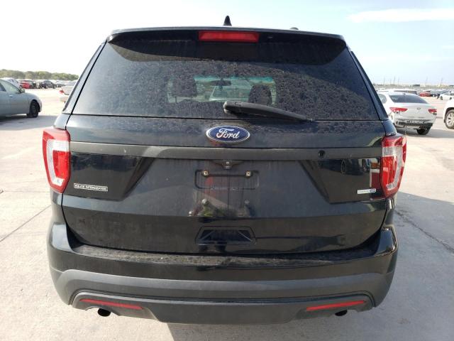 1FM5K8AR0HGB22951 - 2017 FORD EXPLORER POLICE INTERCEPTOR BLACK photo 6