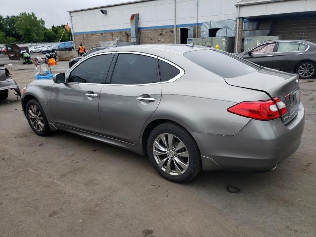 JN1BY1ARXEM320496 - 2014 INFINITI Q70 3.7 GRAY photo 2