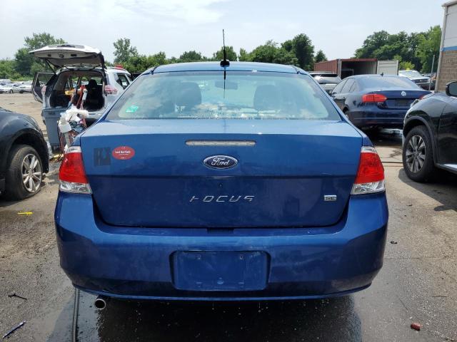 1FAHP35N18W257848 - 2008 FORD FOCUS SE BLUE photo 6