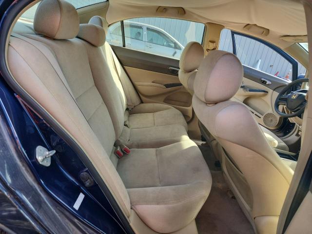 1HGFA16516L119765 - 2006 HONDA CIVIC LX BLUE photo 10