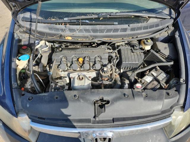 1HGFA16516L119765 - 2006 HONDA CIVIC LX BLUE photo 11