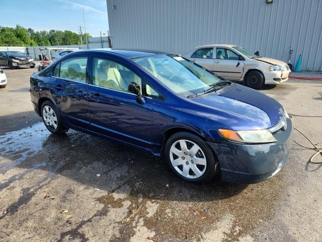 1HGFA16516L119765 - 2006 HONDA CIVIC LX BLUE photo 4