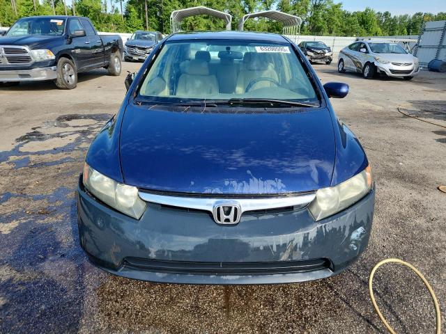 1HGFA16516L119765 - 2006 HONDA CIVIC LX BLUE photo 5