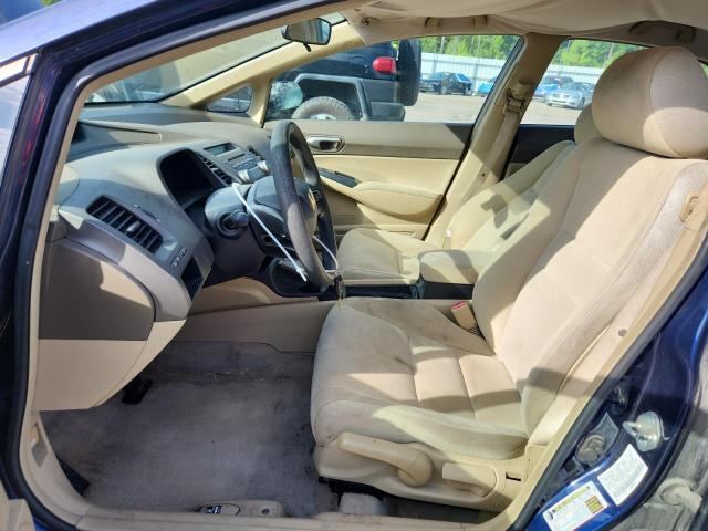 1HGFA16516L119765 - 2006 HONDA CIVIC LX BLUE photo 7