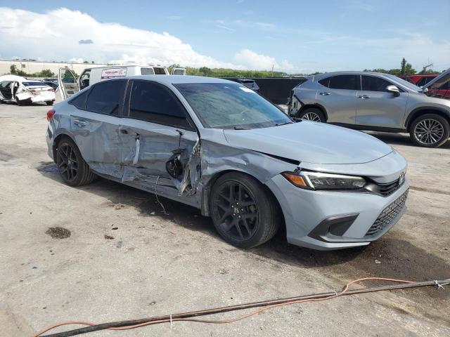 2HGFE2F51NH603375 - 2022 HONDA CIVIC SPORT 蓝色 照片 4