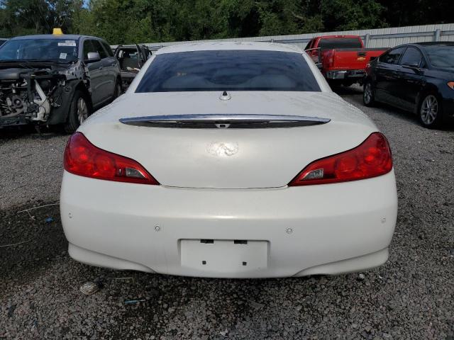 JN1CV6FE1AM352974 - 2010 INFINITI G37 BASE WHITE photo 6