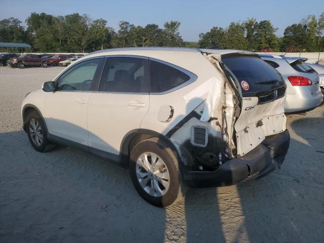 5J6RM3H70EL002362 - 2014 HONDA CR-V EXL WHITE photo 2