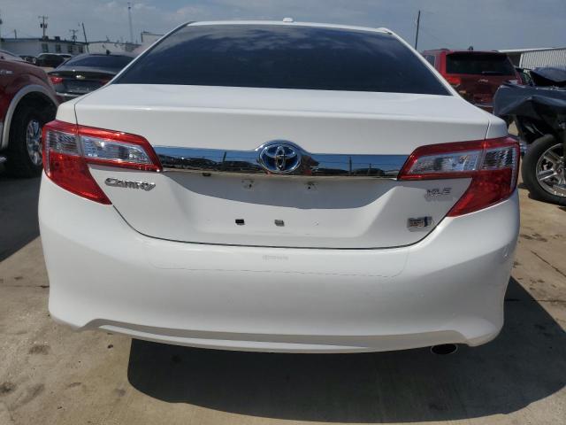 4T1BD1FK3EU107888 - 2014 TOYOTA CAMRY HYBRID WHITE photo 6