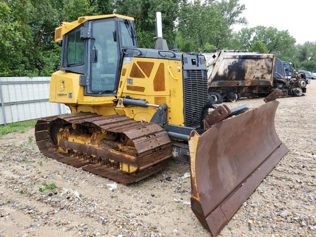 1T0700KXKFF279656 - 2014 JOHN DEERE DOZER 700R YELLOW photo 1