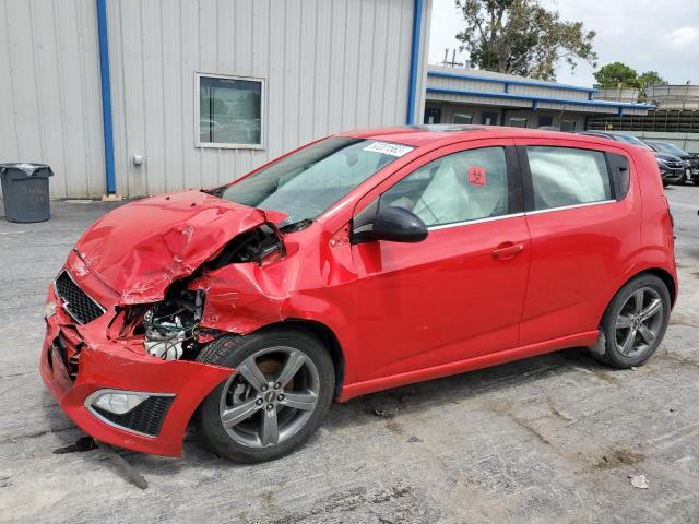 1G1JG6SB9G4119498 - 2016 CHEVROLET SONIC RS RED photo 1