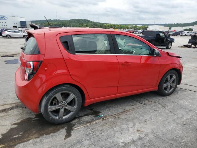 1G1JG6SB9G4119498 - 2016 CHEVROLET SONIC RS RED photo 3