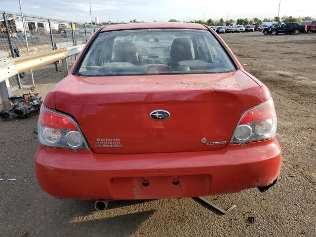 JF1GD67626H513430 - 2006 SUBARU IMP2.5I/SP 2.5I RED photo 6