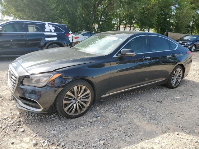 KMHGN4JF2JU240568 - 2018 GENESIS G80 ULTIMATE BLACK photo 1