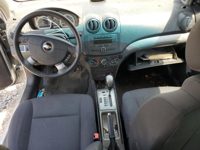 KL1TD56678B055367 - 2008 CHEVROLET AVEO BASE Gümüş foto 8