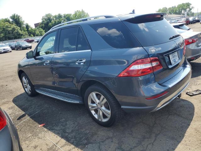 4JGDA5HBXDA159489 - 2013 MERCEDES-BENZ ML 350 4MATIC BLUE photo 2