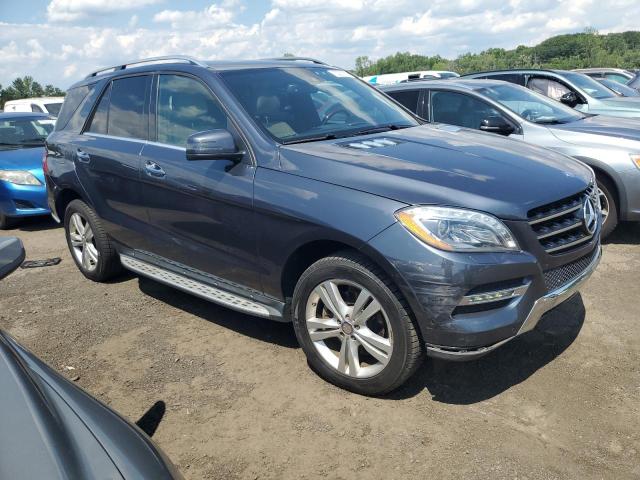 4JGDA5HBXDA159489 - 2013 MERCEDES-BENZ ML 350 4MATIC BLUE photo 4