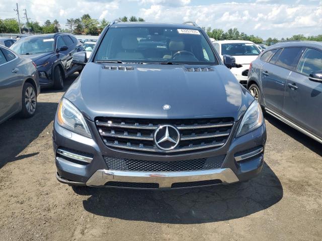 4JGDA5HBXDA159489 - 2013 MERCEDES-BENZ ML 350 4MATIC BLUE photo 5