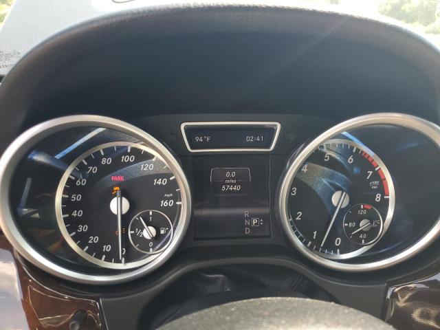 4JGDA5HBXDA159489 - 2013 MERCEDES-BENZ ML 350 4MATIC BLUE photo 9