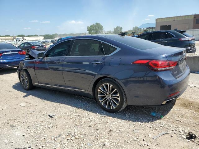 KMHGN4JEXFU089784 - 2015 HYUNDAI GENESIS 3.8L Көк фото 2