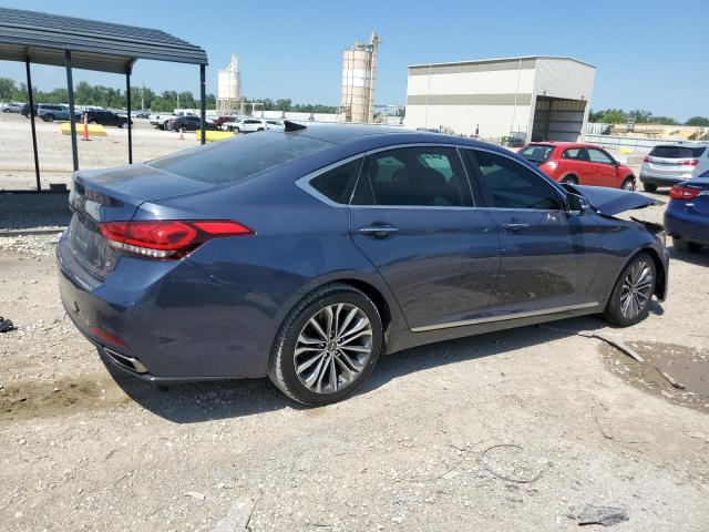 KMHGN4JEXFU089784 - 2015 HYUNDAI GENESIS 3.8L Көк фото 3