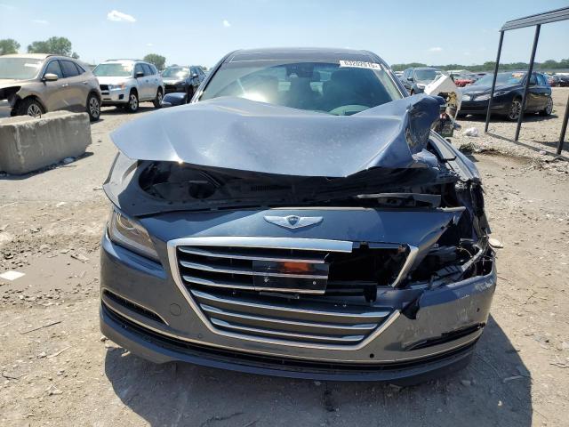 KMHGN4JEXFU089784 - 2015 HYUNDAI GENESIS 3.8L Көк фото 5