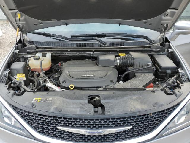 2C4RC1BG6HR756982 - 2017 CHRYSLER PACIFICA TOURING L ვერცხლისფერი ფოტო 12