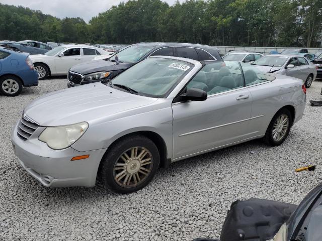 1C3LC45KX8N284150 - 2008 CHRYSLER SEBRING SILVER photo 1