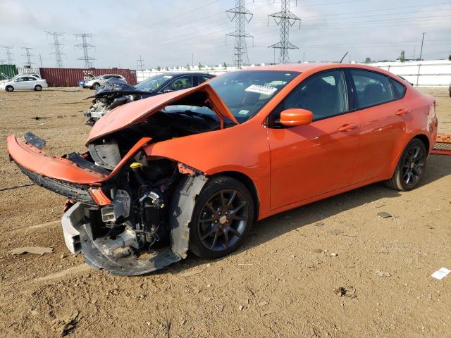 1C3CDFBB1FD267897 - 2015 DODGE DART SXT ORANGE photo 1