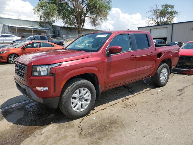 1N6ED1EK6NN626413 - 2022 NISSAN FRONTIER S RED photo 1