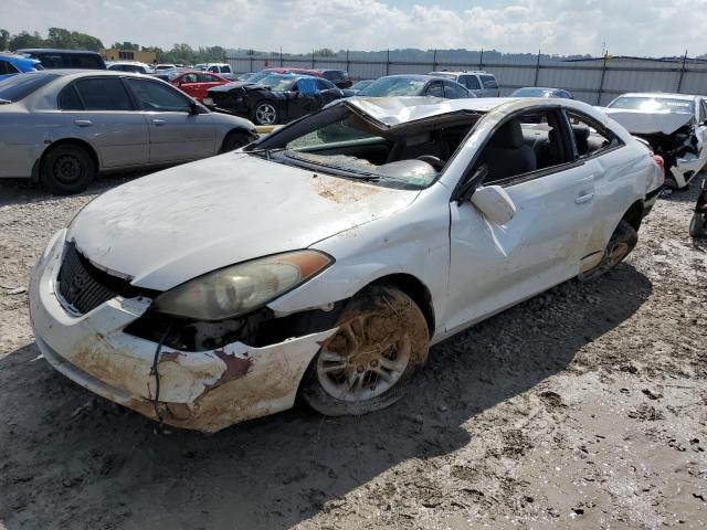 4T1CE38P06U709915 - 2006 TOYOTA CAMRY SOLA SE WHITE photo 1