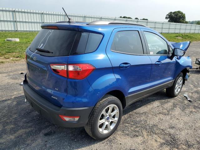 MAJ6S3GL0LC355328 - 2020 FORD ECOSPORT SE Mavi foto 3