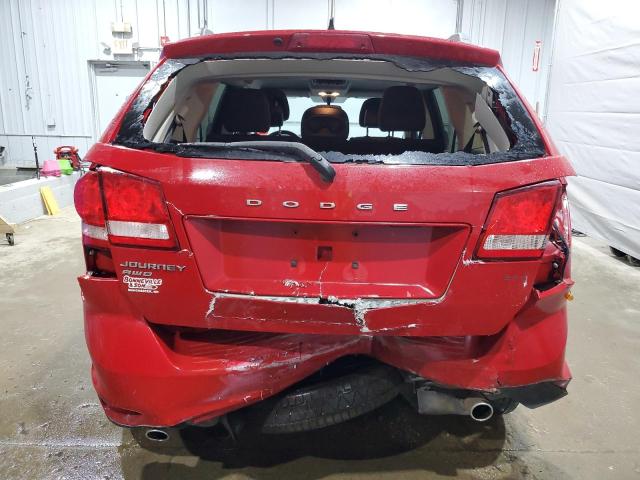 3C4PDDBG8DT507385 - 2013 DODGE JOURNEY SXT წითელი ფოტო 6