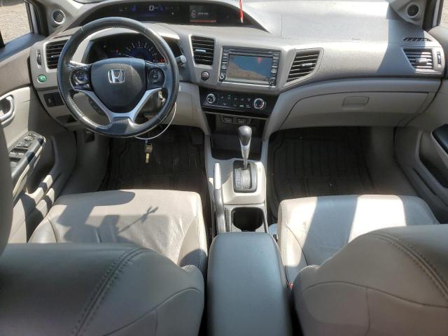 2HGFB2F92CH036568 - 2012 HONDA CIVIC EXL SILVER photo 8