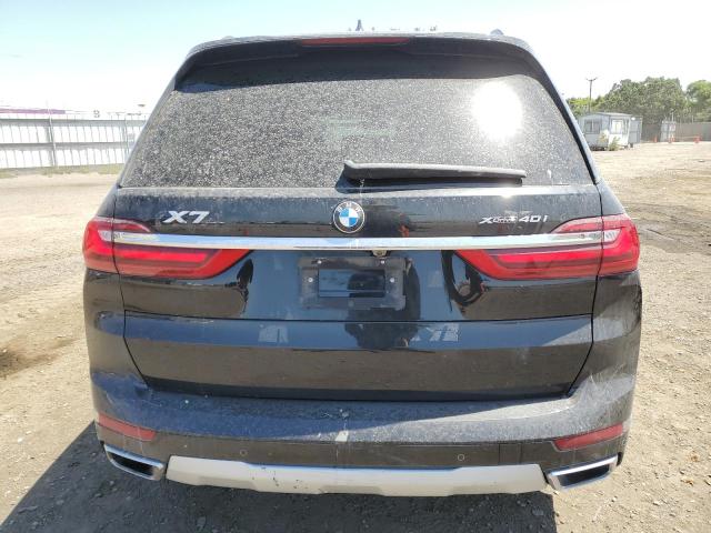 5UXCW2C01N9L78798 - 2022 BMW X7 XDRIVE40I BLACK photo 6
